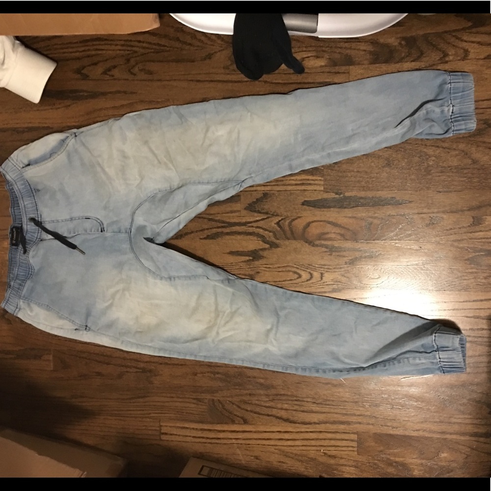 Zanerobe Distressed Jogger Jeans